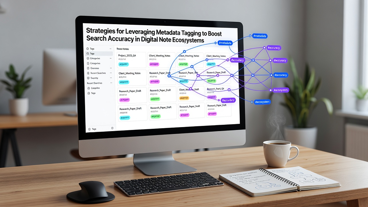 Strategies for Leveraging Metadata Tagging to Boost Search Accuracy in Digital Note Ecosystems